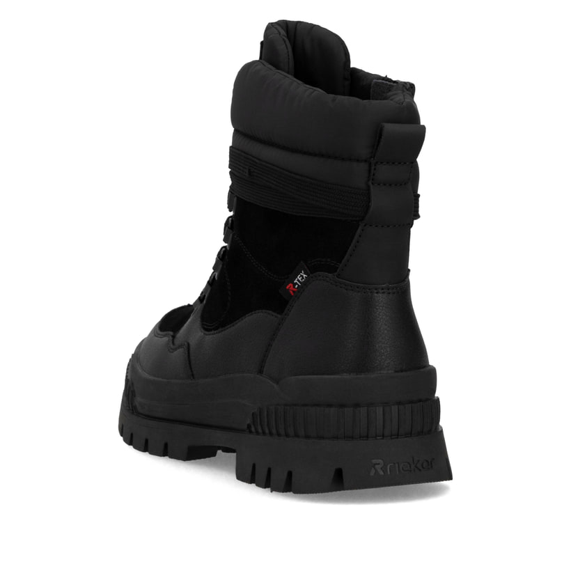 Rieker Artikelnummer W2171-00 Rieker Damen Schnürstiefel carbonschwarz Rabatte dieses Monats