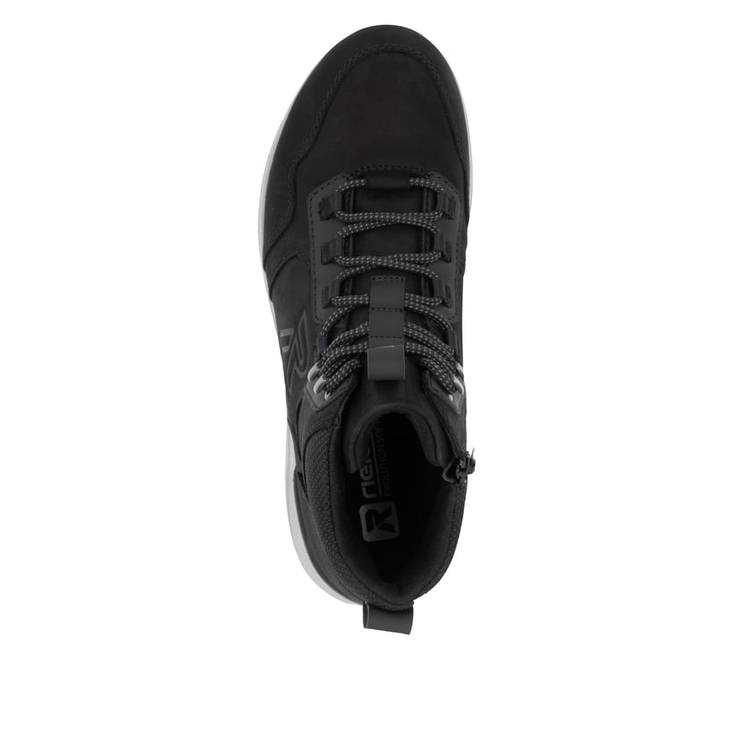 Rieker Artikelnummer U0172-00 Rieker Herren Schnürstiefel graphitschwarz Online