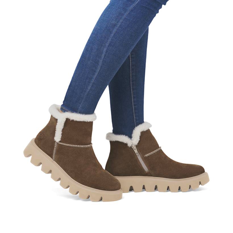 Rieker Artikelnummer W2071-20 Rieker Damen Kurzstiefel zimtbraun Angebote
