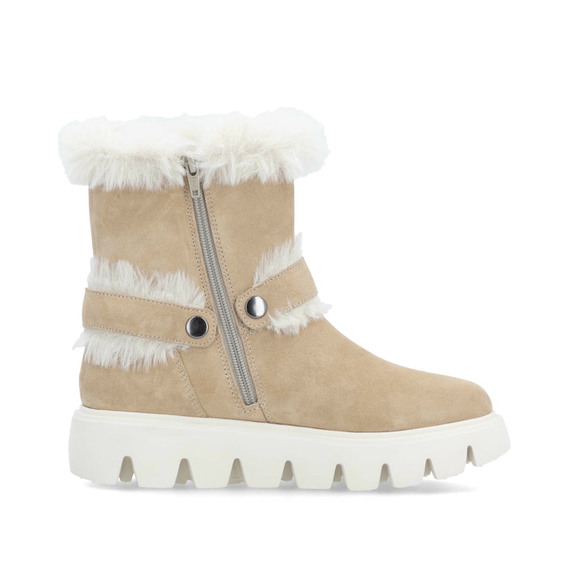 Rieker Artikelnummer W2073-62 Rieker Damen Kurzstiefel lehmbeige Günstiger Verkauf