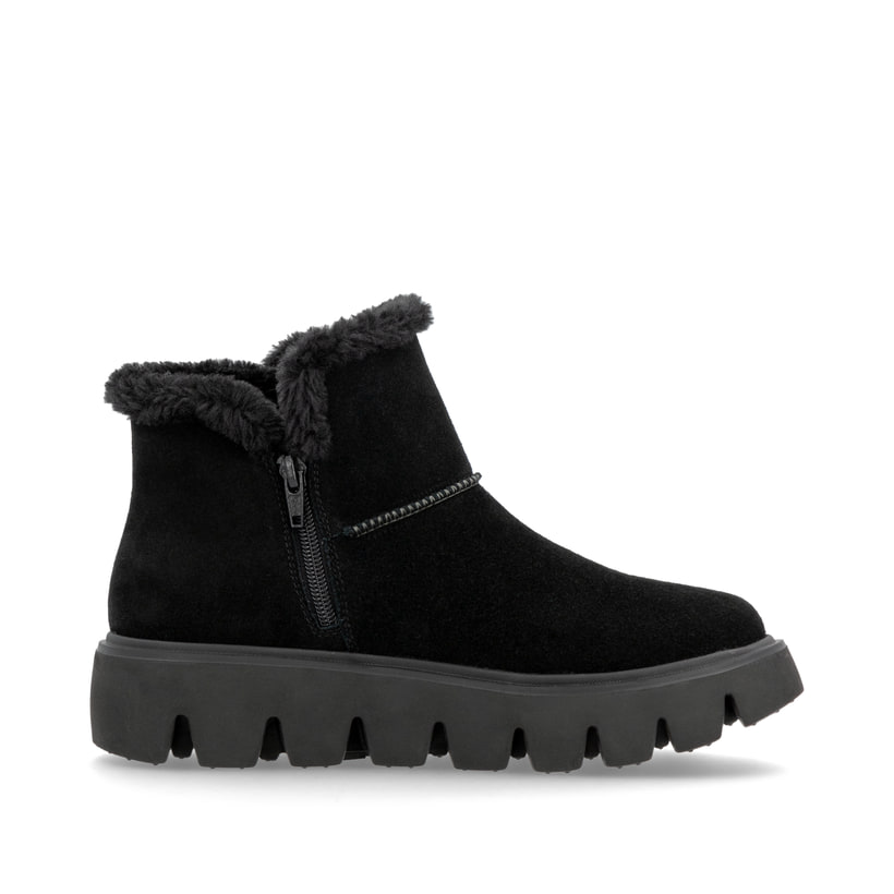 Rieker Artikelnummer W2071-00 Rieker Damen Kurzstiefel tiefschwarz Fabrikverkauf