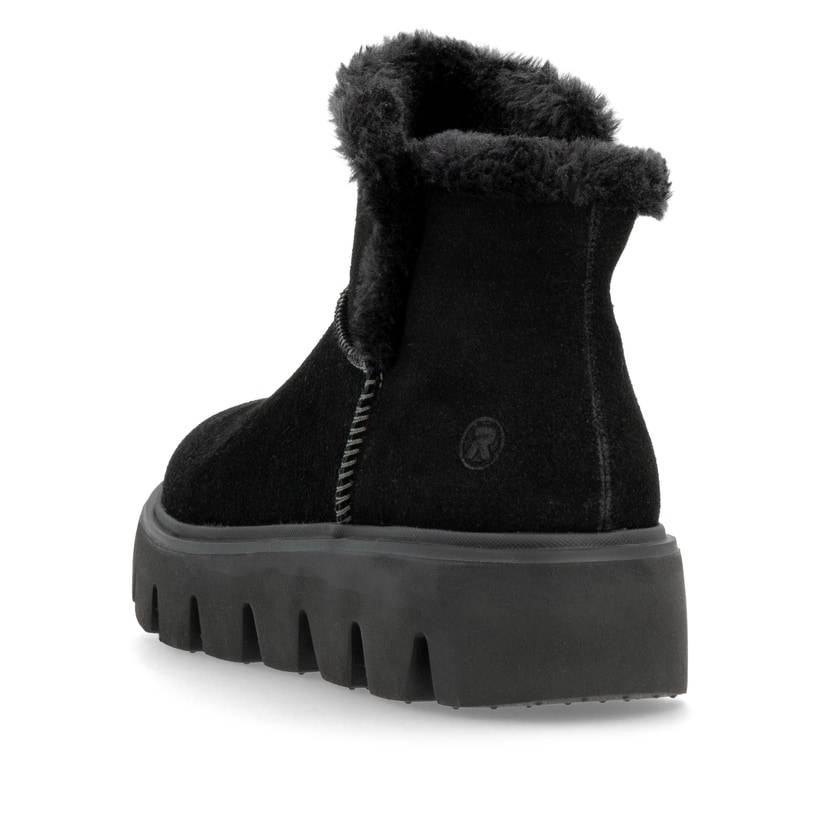 Rieker Artikelnummer W2071-00 Rieker Damen Kurzstiefel tiefschwarz Fabrikverkauf