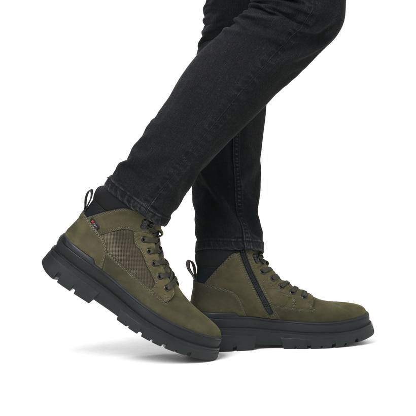 Rieker Artikelnummer U1270-54 Rieker Herren Schnürstiefel khaki Exklusivangebot