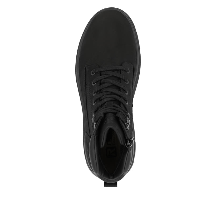 Rieker Artikelnummer U1270-00 Rieker Herren Schnürstiefel asphaltschwarz Saisonschlussverkauf