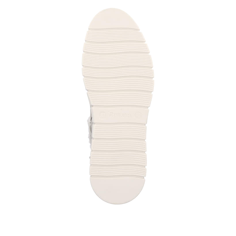 Rieker Artikelnummer W1070-40 Rieker Damen Schnürstiefel platinum grey Muttertagsangebot
