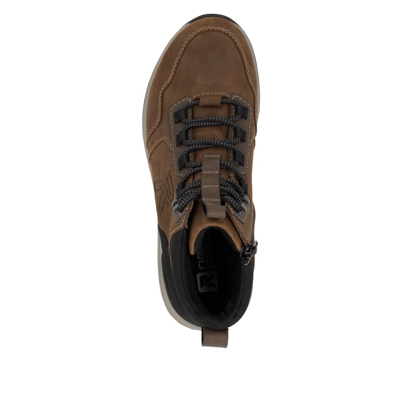Rieker Artikelnummer U0172-22 Rieker Herren Schnürstiefel nougatbraun Neueste Mode