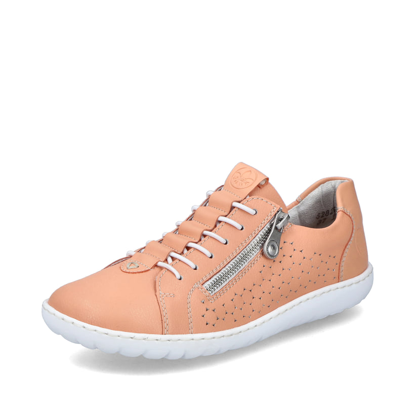 Rieker Artikelnummer 52826-38 Rieker Damen Slipper pfirsich Kostenlose Rückgabe