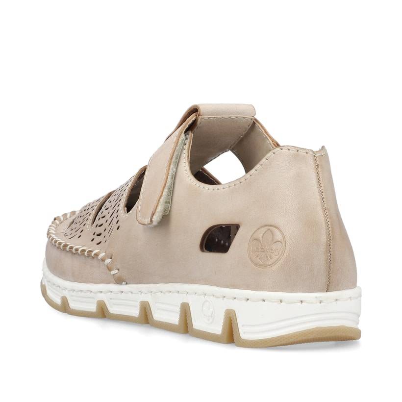 Rieker Artikelnummer 49958-61 Rieker Damen Slipper braun-beige JETZT KAUFEN