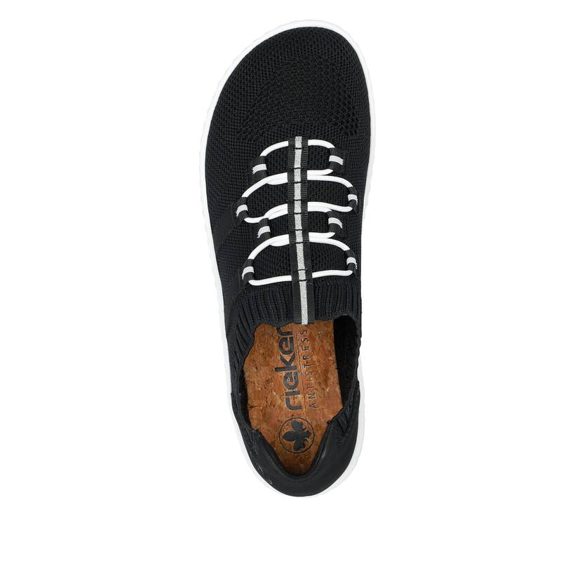 Rieker Artikelnummer 52854-00 Rieker Damen Slipper tiefschwarz Neueste Stile