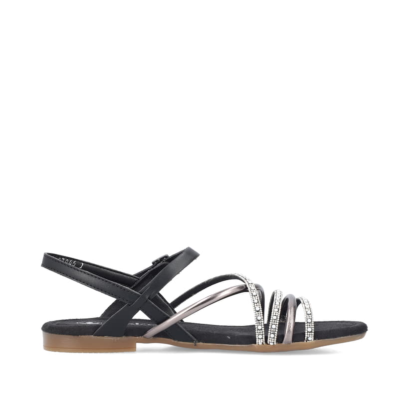 Rieker Artikelnummer 65262-00 Rieker Damen Riemchensandalen tiefschwarz Nur für heute