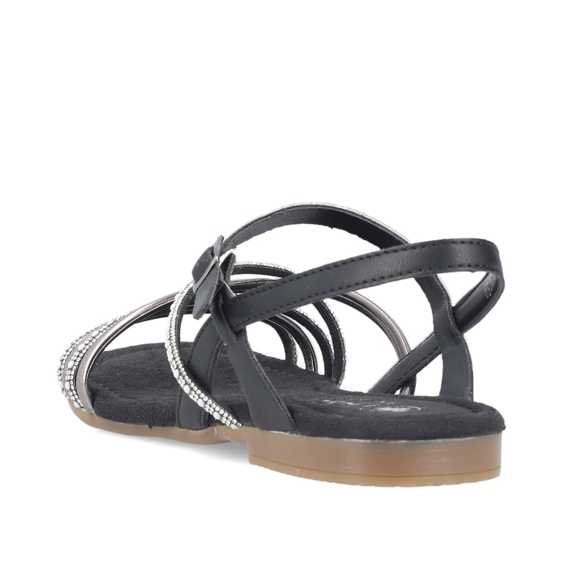 Rieker Artikelnummer 65262-00 Rieker Damen Riemchensandalen tiefschwarz Nur für heute