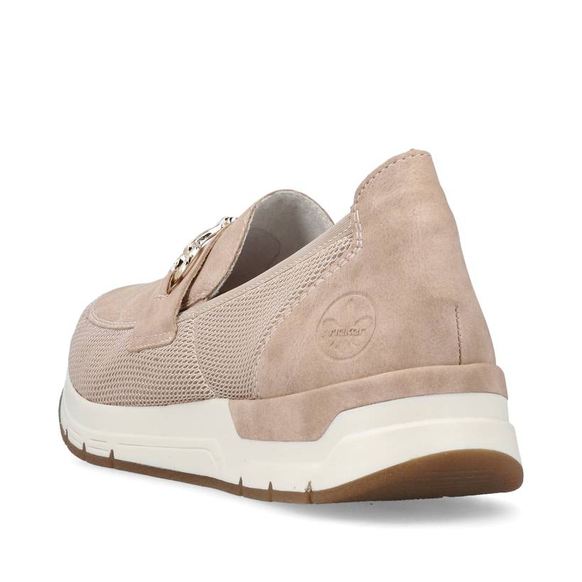 Rieker Artikelnummer 58955-31 Rieker Damen Loafer zartrosa Sonderangebot der Fabrik