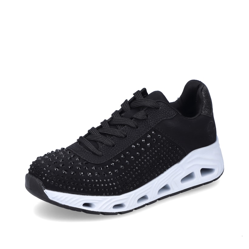 Rieker Artikelnummer N5201-00 Rieker Damen Sneaker Low tiefschwarz Super Rabatt