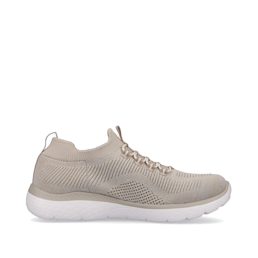 Rieker Artikelnummer M5074-64 Rieker Damen Slipper hellbeige Riesige Rabatte