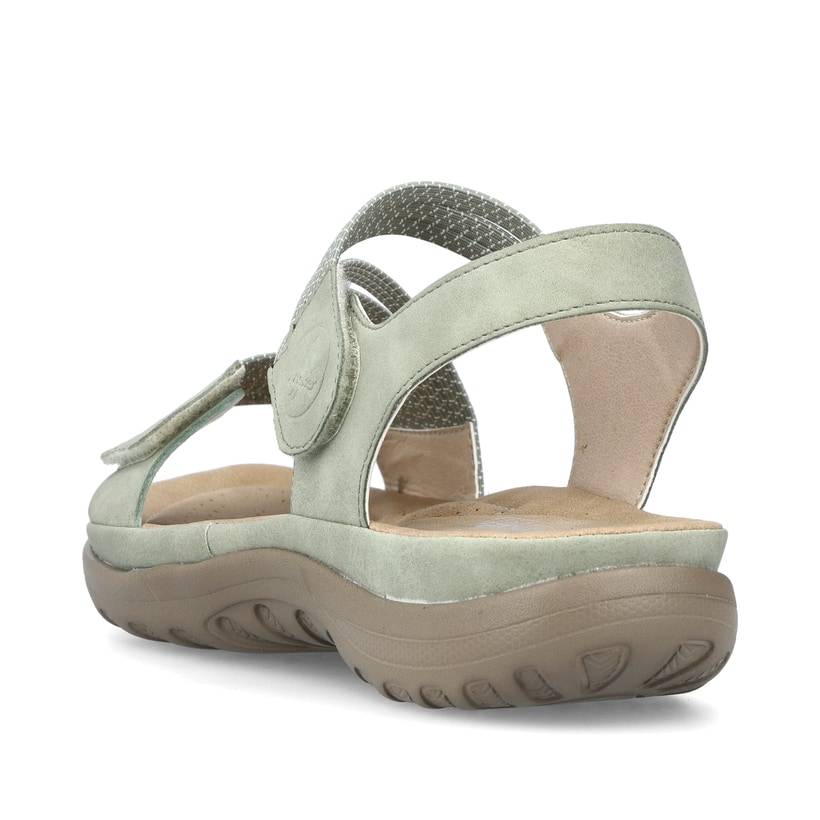 Rieker Artikelnummer 64870-52 Rieker Damen Riemchensandalen mintgrün Kostenloser Versand international