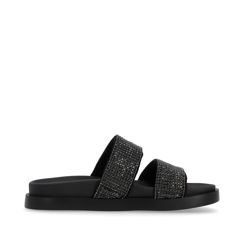 Rieker Artikelnummer W1451-00 Rieker Damen Pantoletten night black Fabrikladen