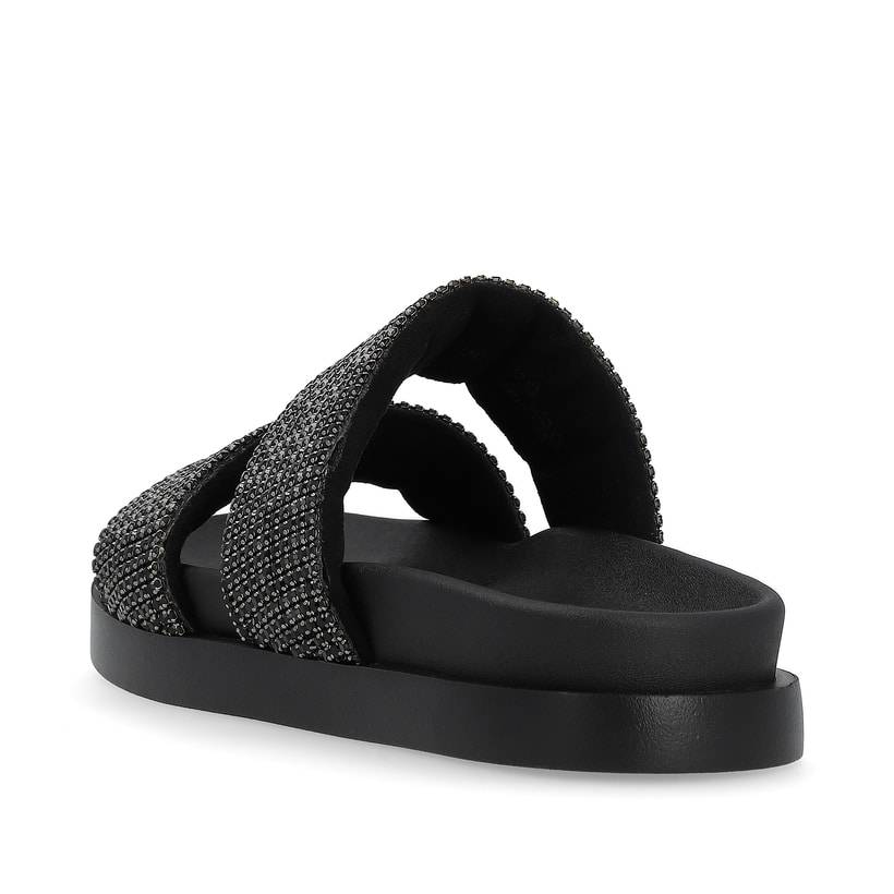 Rieker Artikelnummer W1451-00 Rieker Damen Pantoletten night black Fabrikladen