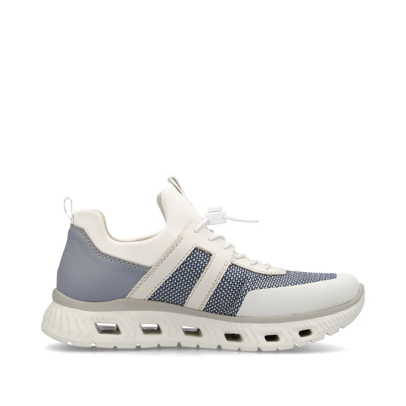 Rieker Artikelnummer M6061-90 Rieker Damen Slipper schwanenweiss zollfrei