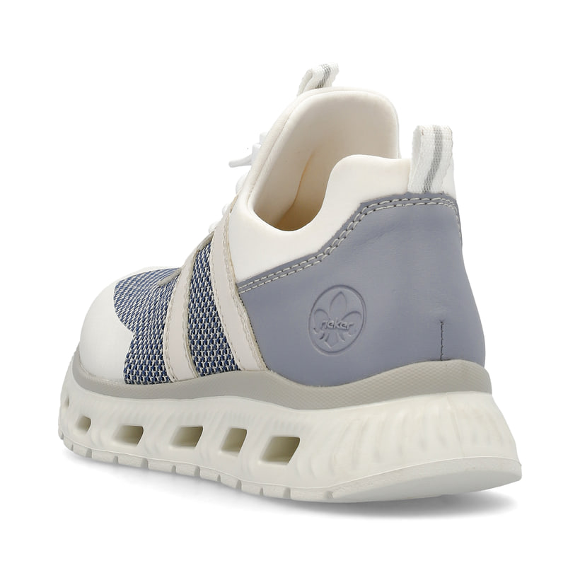 Rieker Artikelnummer M6061-90 Rieker Damen Slipper schwanenweiss zollfrei
