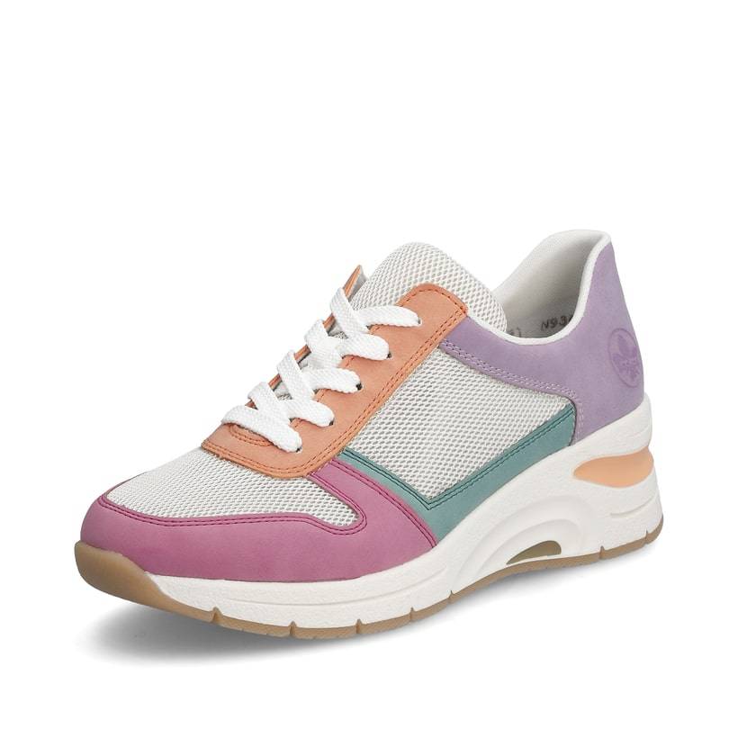 Rieker Artikelnummer N9303-90 Rieker Damen Sneaker Low beige-mehrfarbig Rabatte dieses Monats
