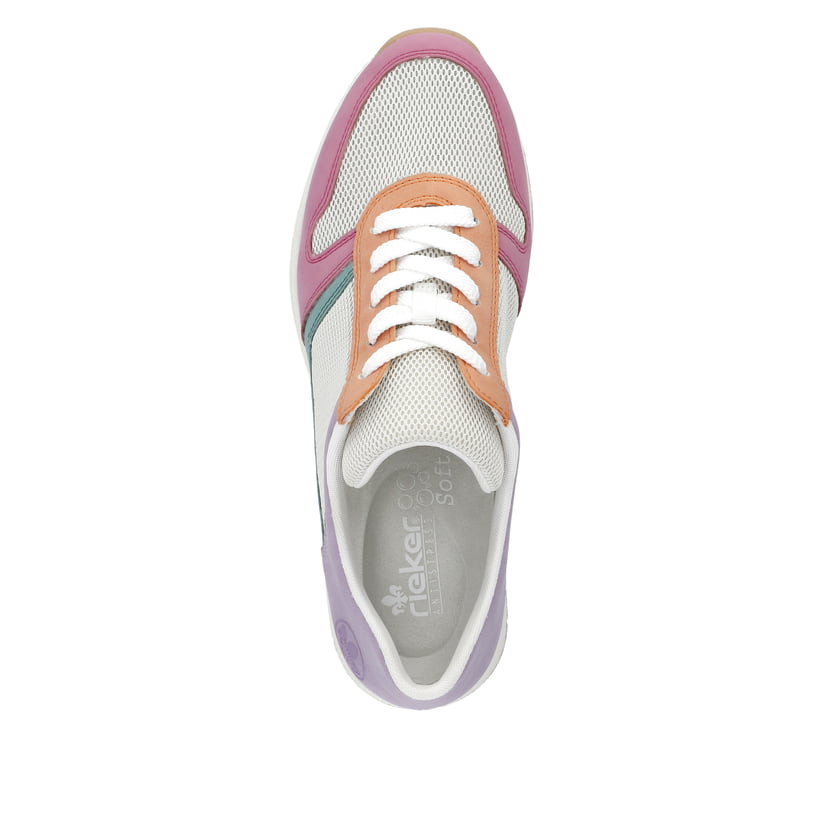 Rieker Artikelnummer N9303-90 Rieker Damen Sneaker Low beige-mehrfarbig Rabatte dieses Monats