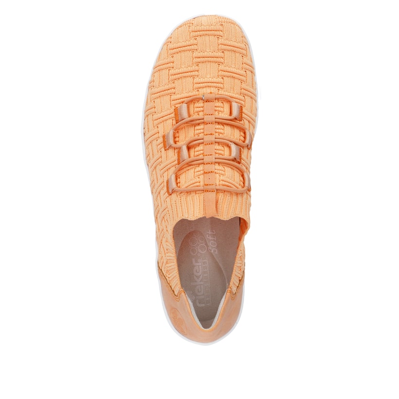 Rieker Artikelnummer L7463-38 Rieker Damen Slipper hellorange 2025