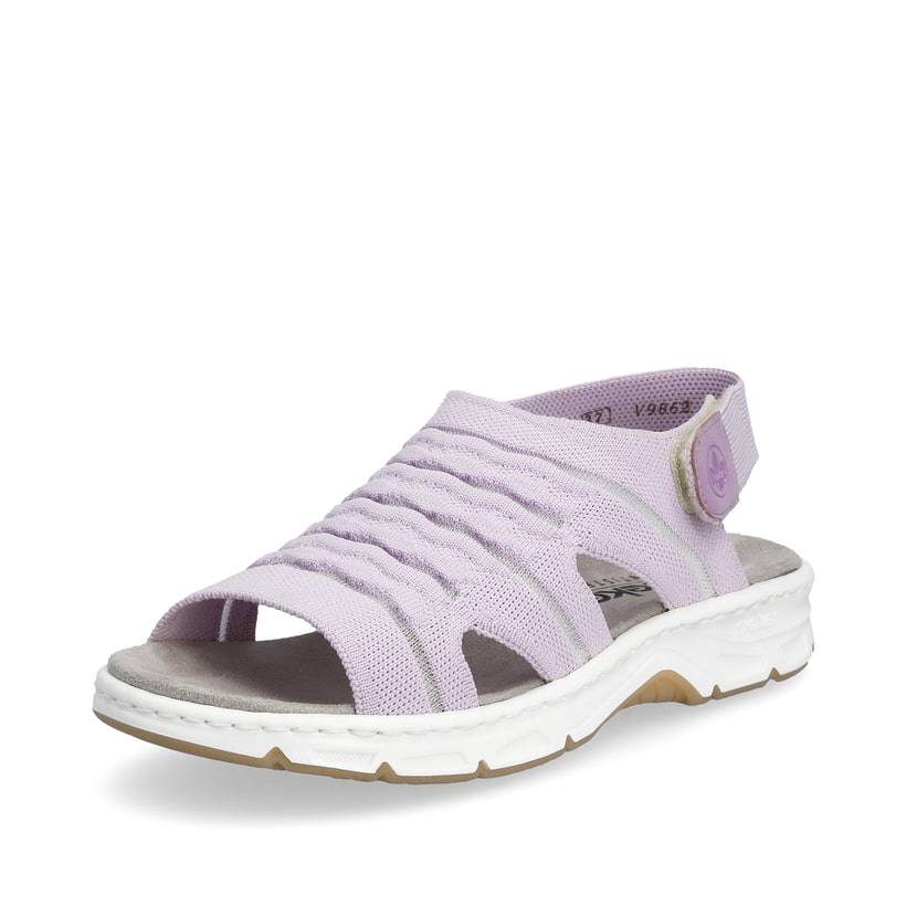 Rieker Artikelnummer V9862-30 Rieker Damen Riemchensandalen pastelllila Verkauf