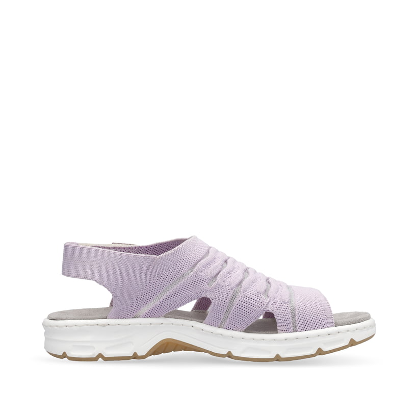 Rieker Artikelnummer V9862-30 Rieker Damen Riemchensandalen pastelllila Verkauf