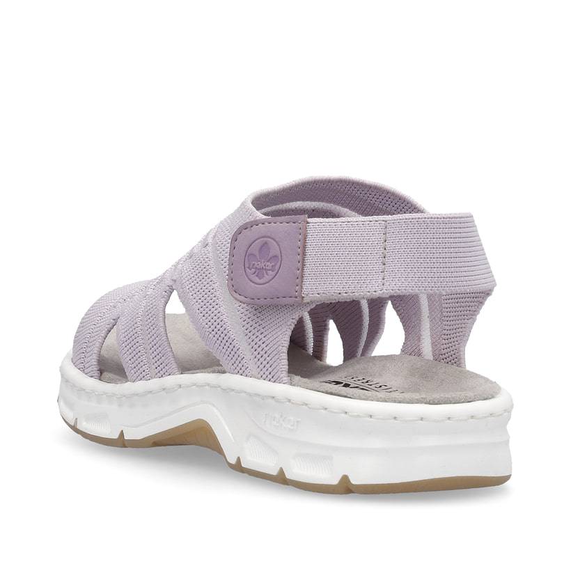 Rieker Artikelnummer V9862-30 Rieker Damen Riemchensandalen pastelllila Verkauf