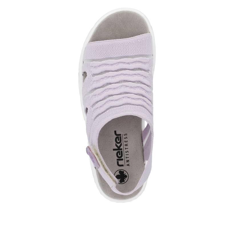 Rieker Artikelnummer V9862-30 Rieker Damen Riemchensandalen pastelllila Verkauf
