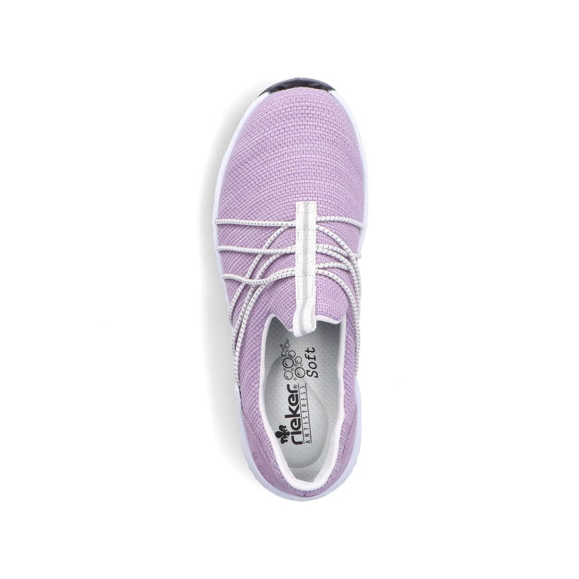 Rieker Artikelnummer N5253-30 Rieker Damen Slipper fliederfaben Angebote