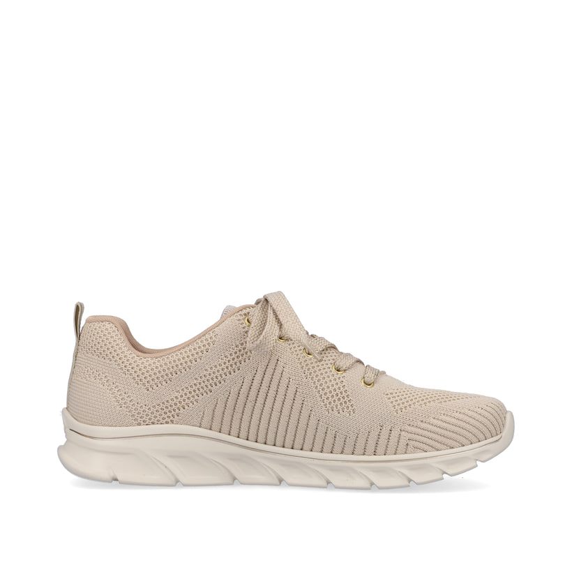 Rieker Artikelnummer 54022-80 Rieker Damen Sneaker Low hellbeige Günstiger Verkauf