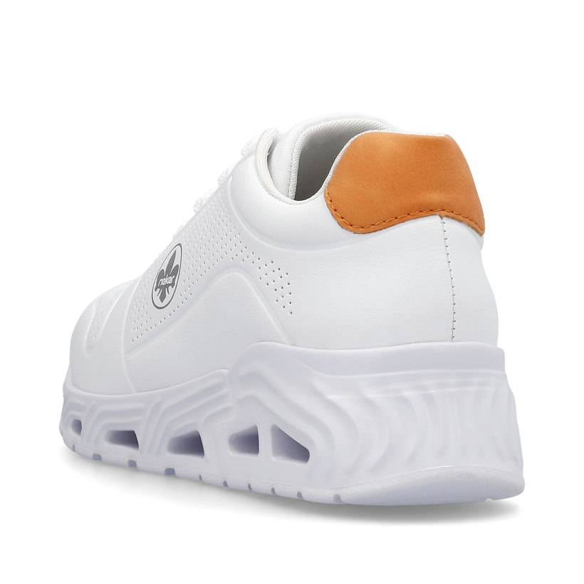 Rieker Artikelnummer N5202-80 Rieker Damen Sneaker Low brilliantweiss Fabrikverkauf