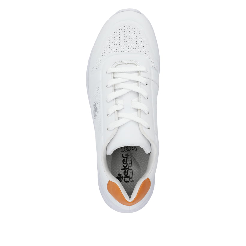 Rieker Artikelnummer N5202-80 Rieker Damen Sneaker Low brilliantweiss Fabrikverkauf
