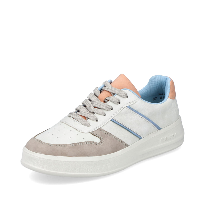 Rieker Artikelnummer M8410-60 Rieker Damen Sneaker Low schwanenweiss Meist gekauft