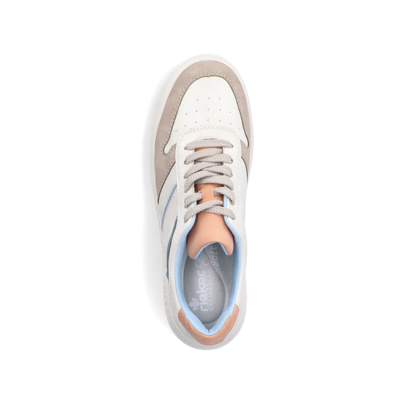 Rieker Artikelnummer M8410-60 Rieker Damen Sneaker Low schwanenweiss Meist gekauft