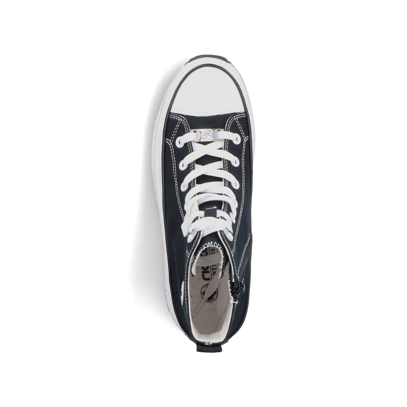 Rieker Artikelnummer 90010-00 Rieker Damen Sneaker High tiefschwarz Sonderangebot