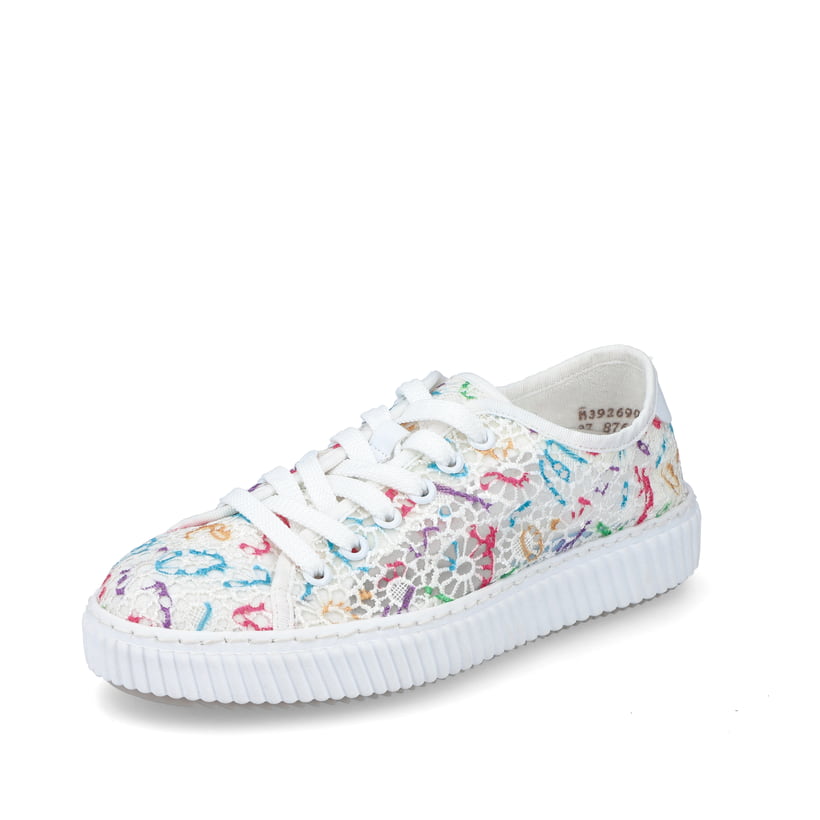 Rieker Artikelnummer M3926-90 Rieker Damen Sneaker Low multi-schneeweiss Großer Ausverkauf