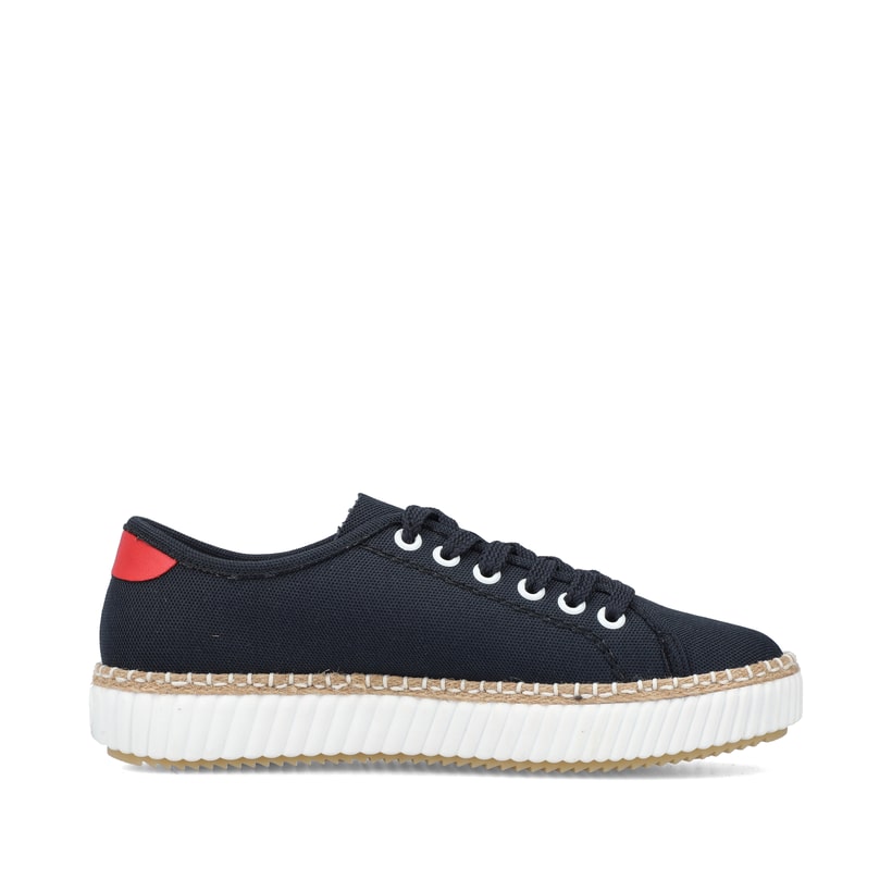 Rieker Artikelnummer M2926-14 Rieker Damen Sneaker Low stahlblau Exklusivangebot