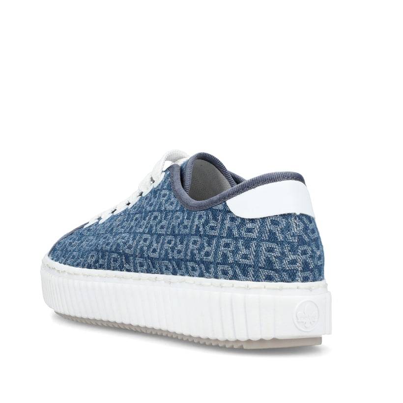 Rieker Artikelnummer M3926-14 Rieker Damen Sneaker Low schieferblau Cyber Monday