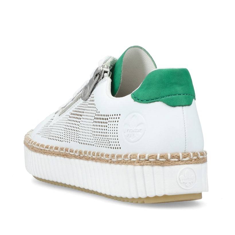 Rieker Artikelnummer M2945-80 Rieker Damen Sneaker Low eisweiss Weihnachtsangebot