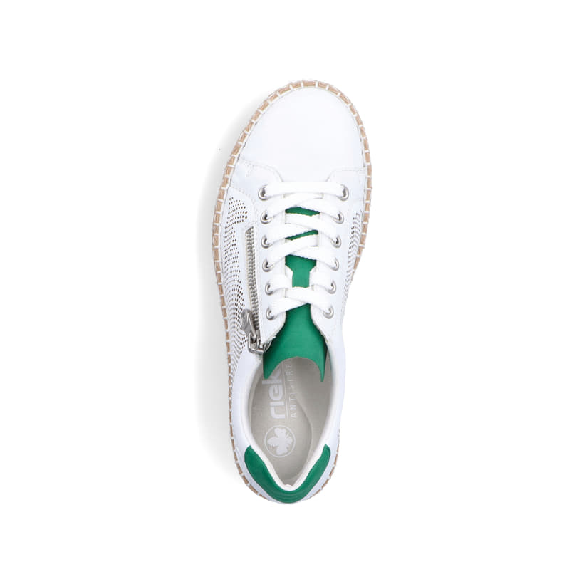 Rieker Artikelnummer M2945-80 Rieker Damen Sneaker Low eisweiss Weihnachtsangebot