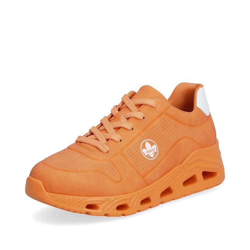Rieker Artikelnummer N5202-38 Rieker Damen Sneaker Low glutorange Osterangebot