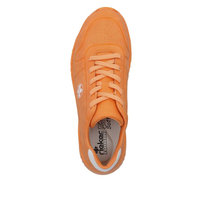 Rieker Artikelnummer N5202-38 Rieker Damen Sneaker Low glutorange Osterangebot