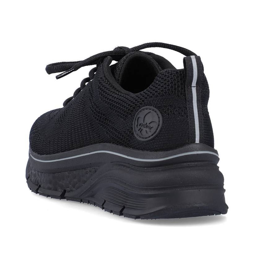 Rieker Artikelnummer 48022-00 Rieker Damen Sneaker Low tiefschwarz Muttertagsangebot