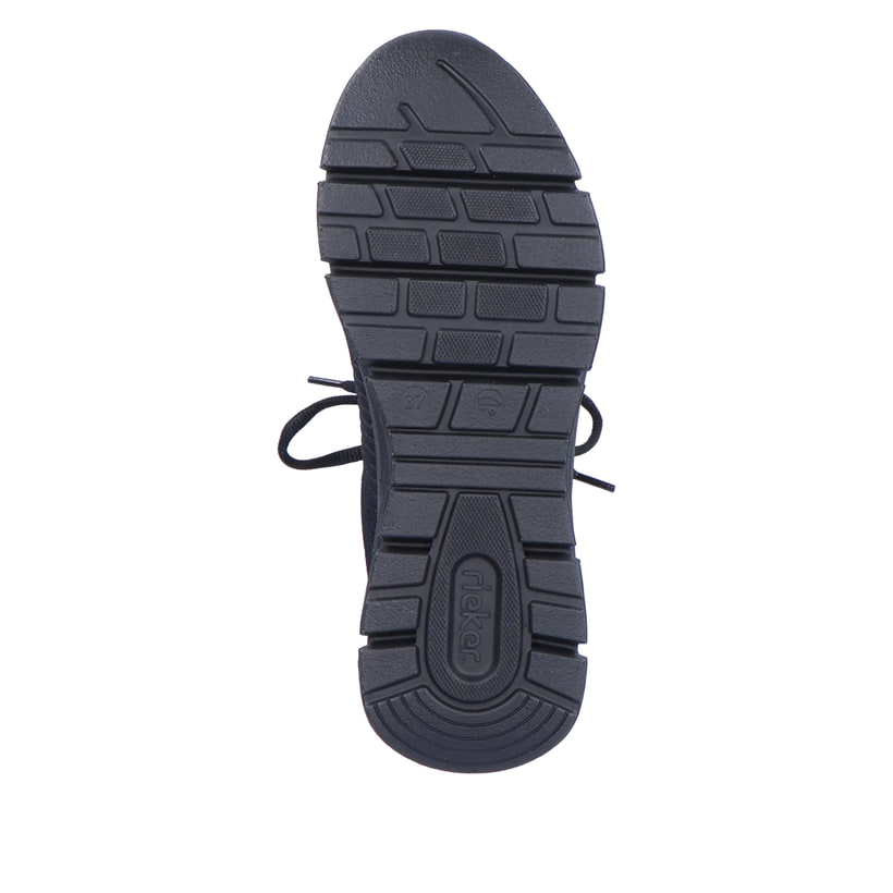 Rieker Artikelnummer 48022-00 Rieker Damen Sneaker Low tiefschwarz Muttertagsangebot