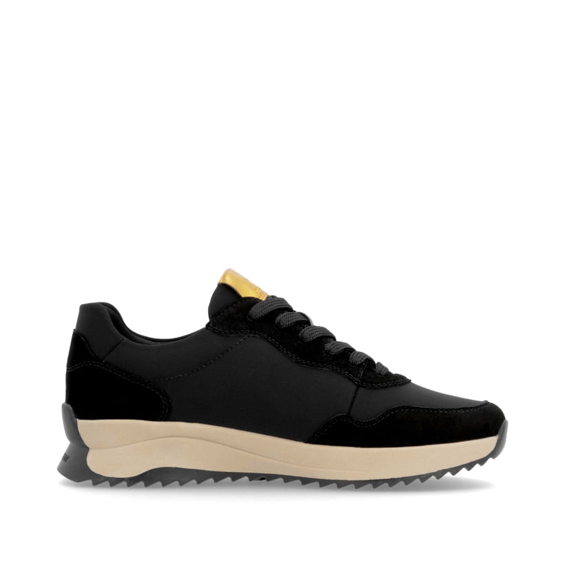 Rieker Artikelnummer W1302-00 Rieker Damen Sneaker Low asphaltschwarz Valentinstagsangebot