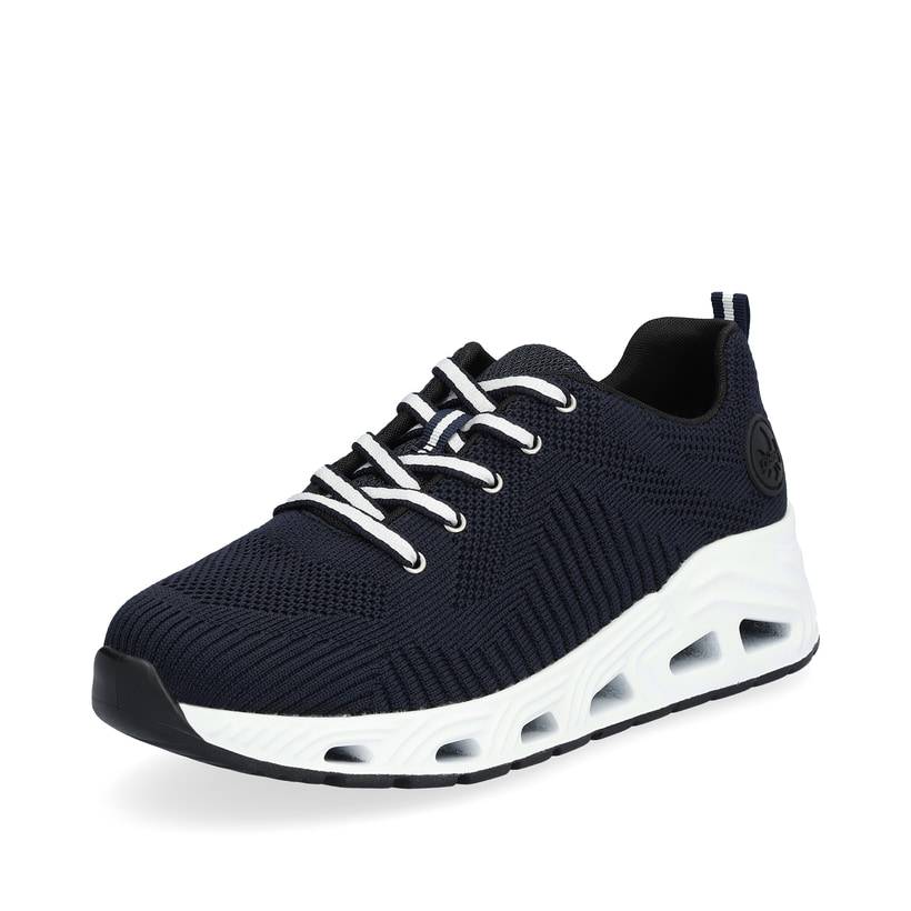 Rieker Artikelnummer N5222-14 Rieker Damen Sneaker Low stahlblau Jubiläumsangebot