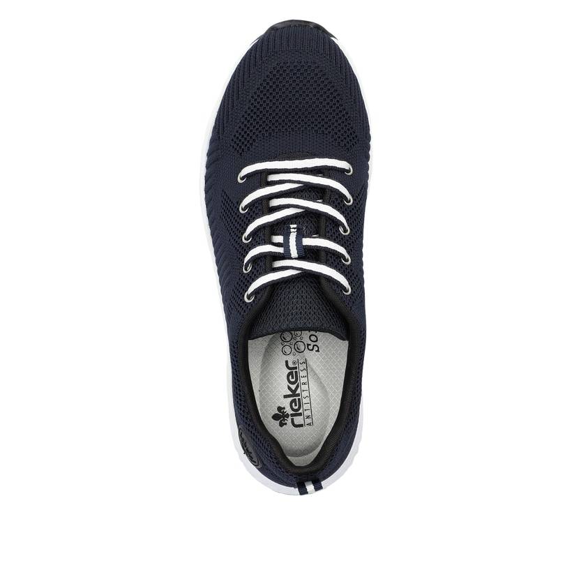 Rieker Artikelnummer N5222-14 Rieker Damen Sneaker Low stahlblau Jubiläumsangebot