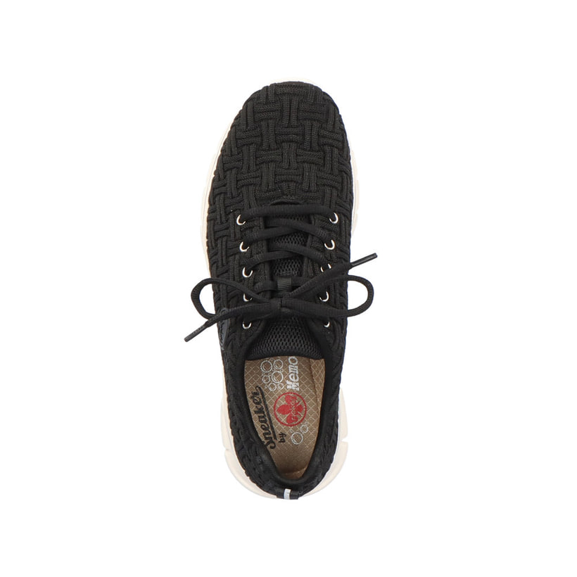 Rieker Artikelnummer 54021-00 Rieker Damen Sneaker Low tiefschwarz Heißer Verkauf